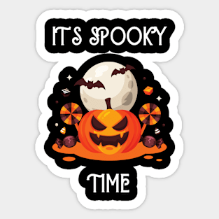 It's Spooky Time Halloween Sticker